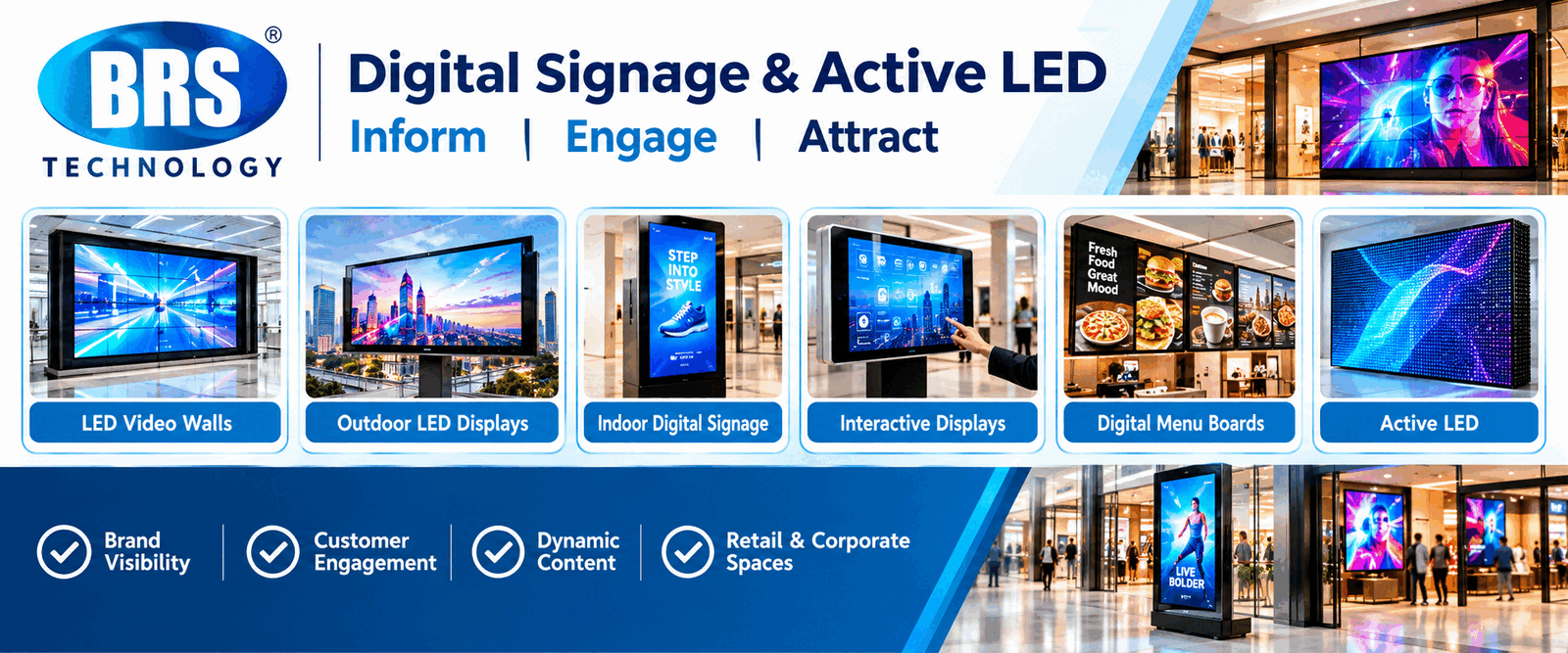 Digital Signage & Active LED